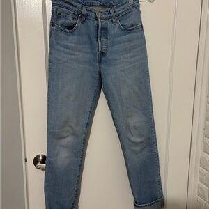 Levi's Light Blue Men's Straight Jeans